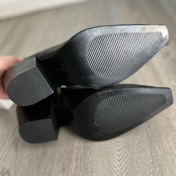 Mango Genuine Leather Ankle Boots - Picture 7 of 8